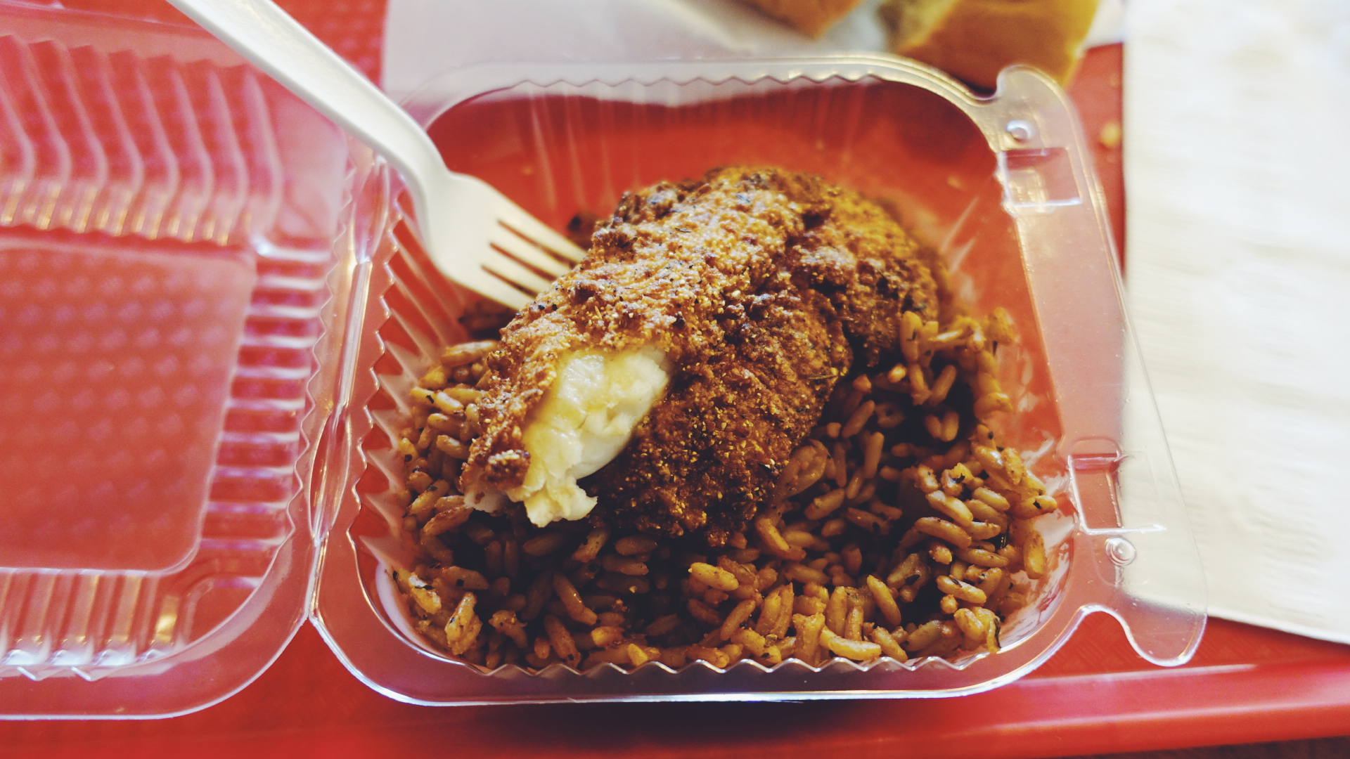 My experience with the catfish at New Orleans Take-Out